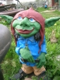 Rzeźba ogrodowa ozdoba do ogrodu figurka Troll